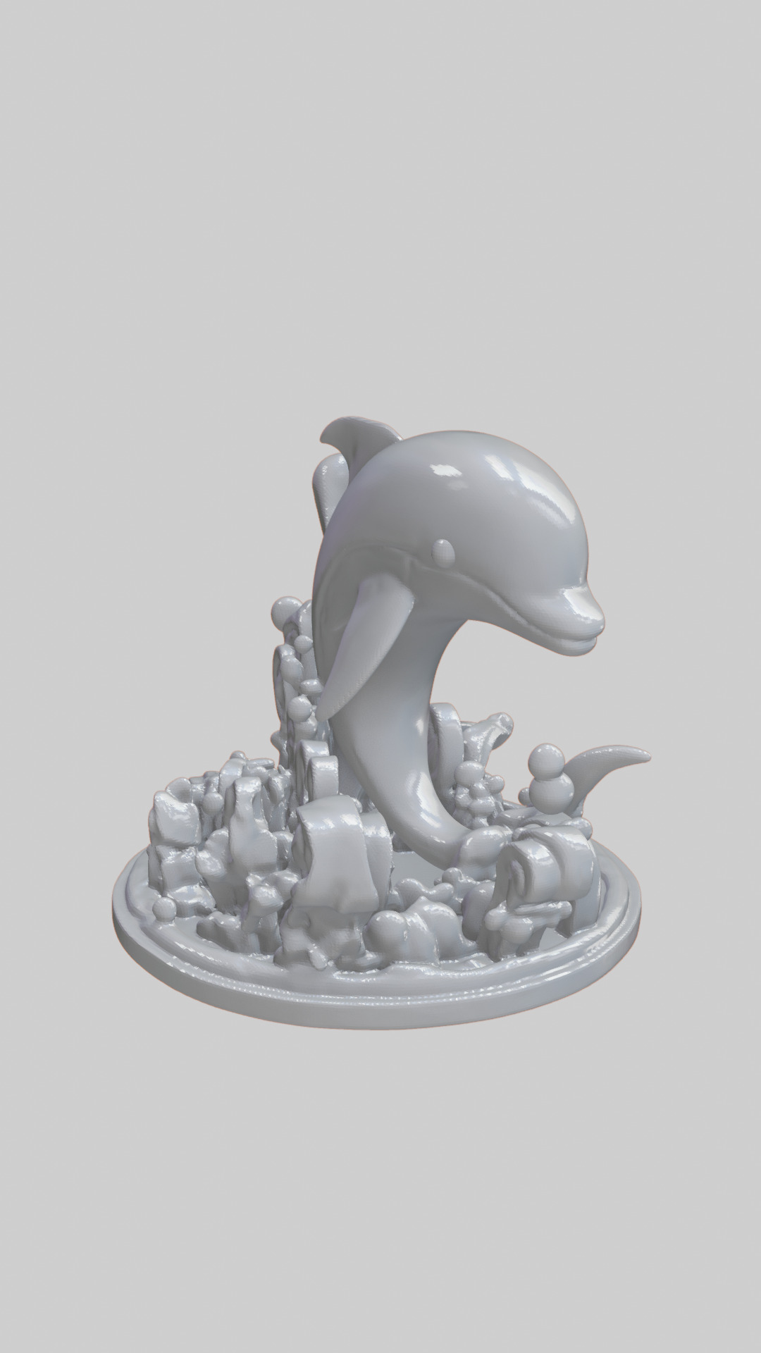 Dolphin 3D Free Free 3D print model_2