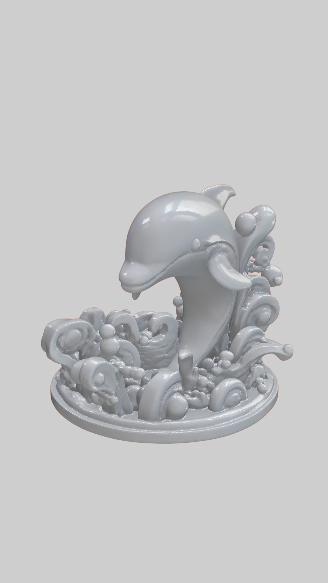 Dolphin 3D Free Free 3D print model_1