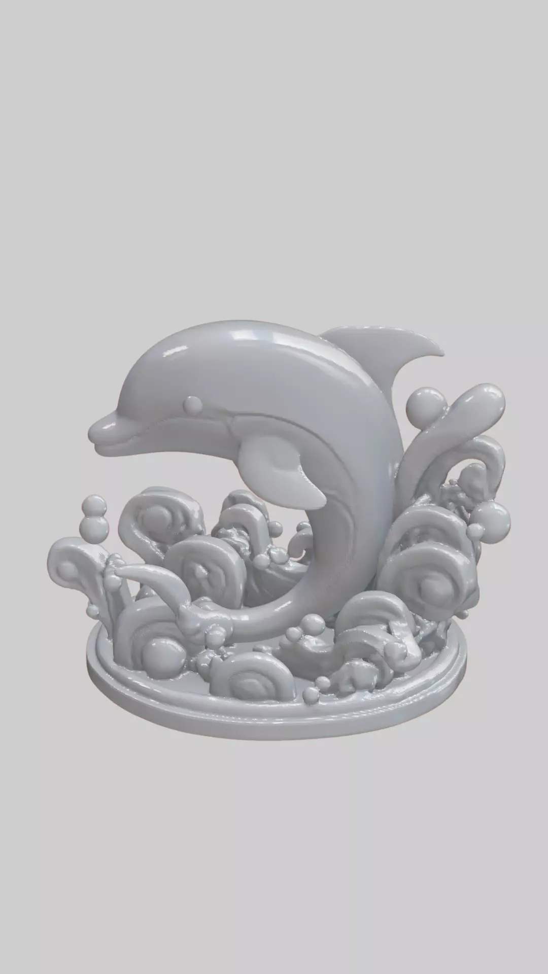 Dolphin 3D Free Free 3D print model_0