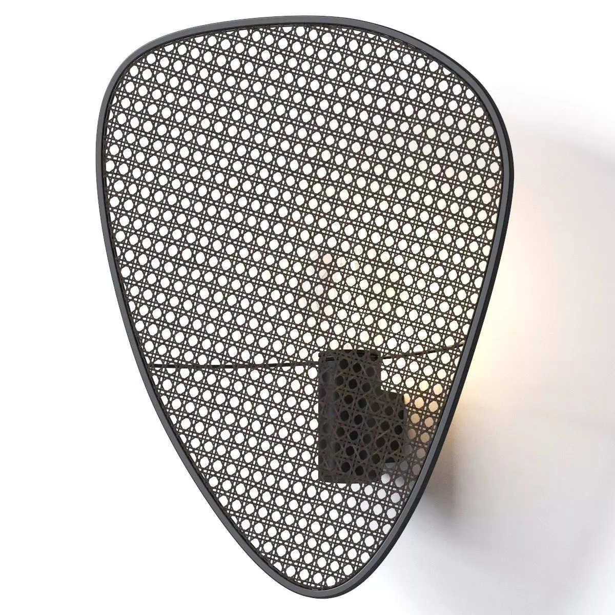 Vakker light - Screen Cannage Sconce 3D model_0