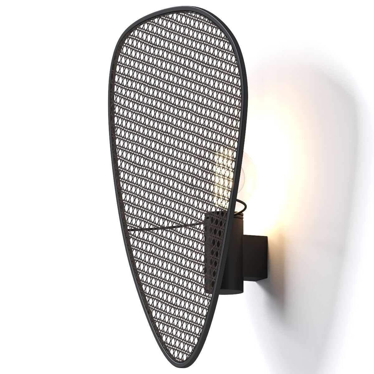Vakker light - Screen Cannage Sconce 3D model_1