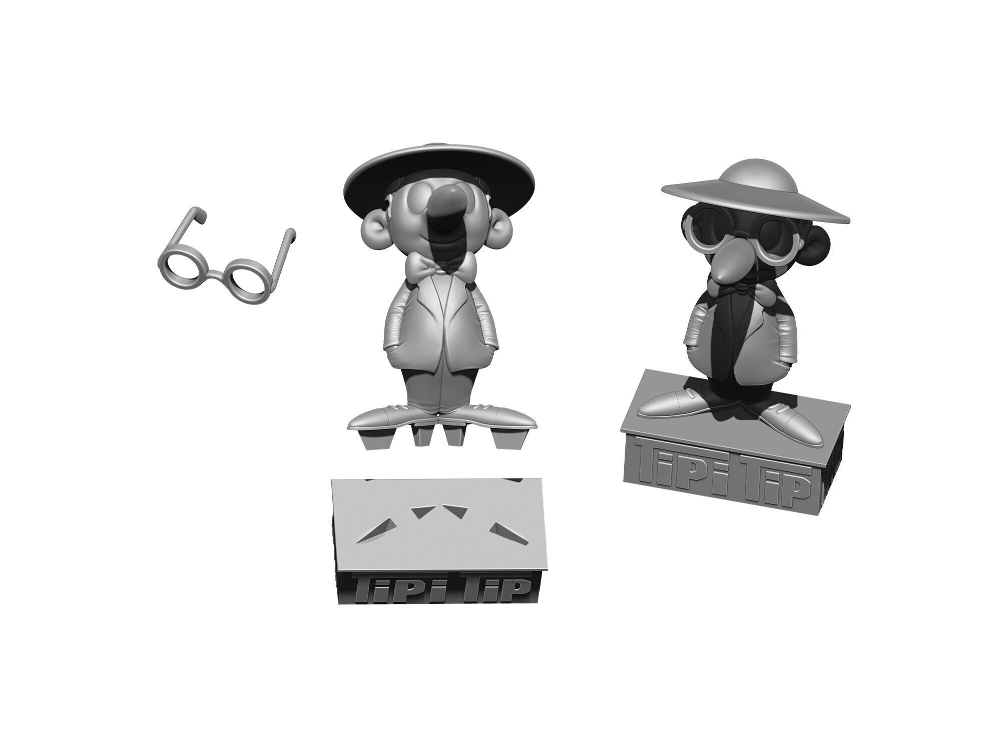 TipiTip 1974 for 3D printing STL 3D print model_25