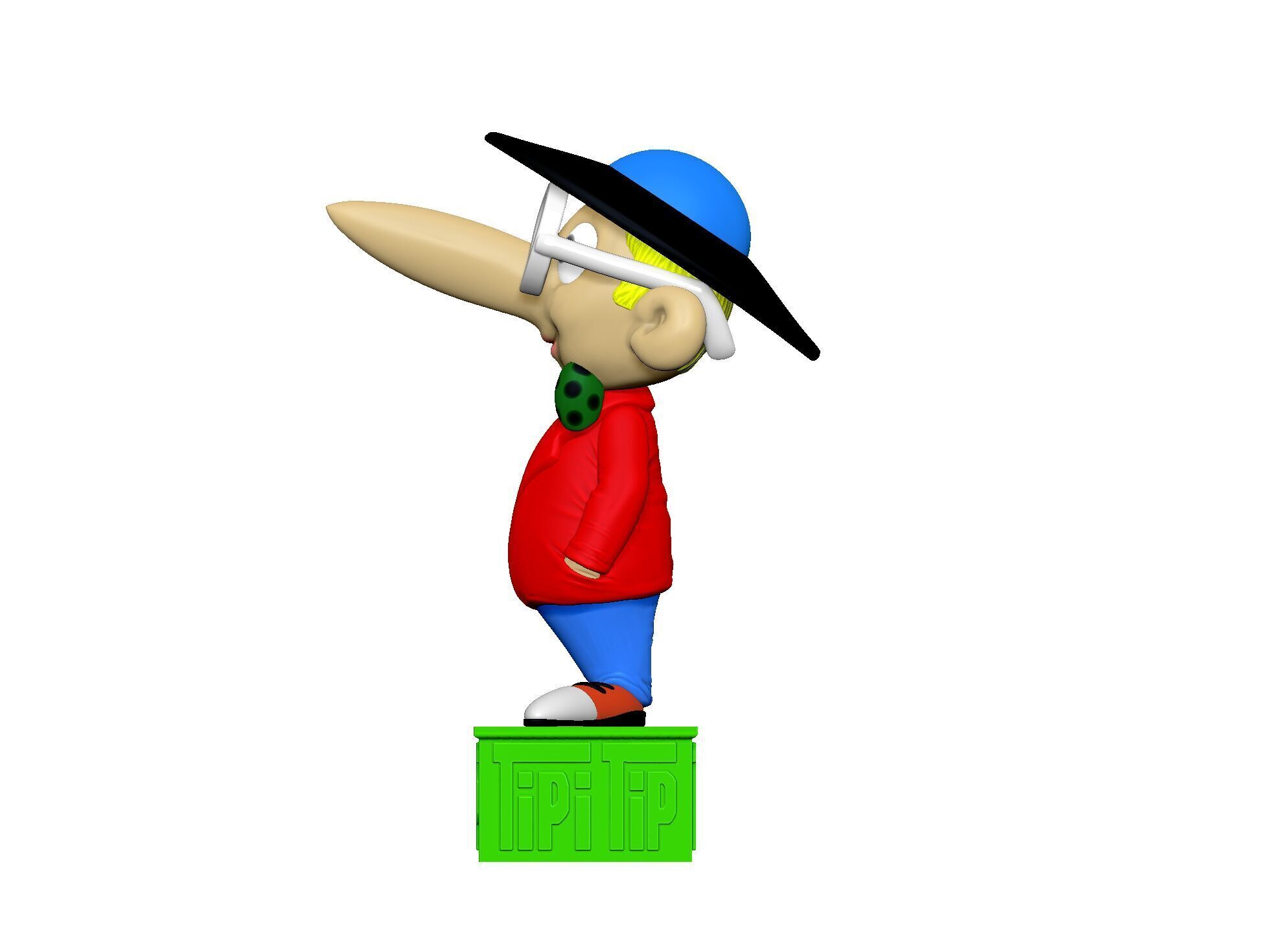 TipiTip 1974 for 3D printing STL 3D print model_7