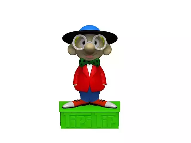 TipiTip 1974 for 3D printing STL 3D print model