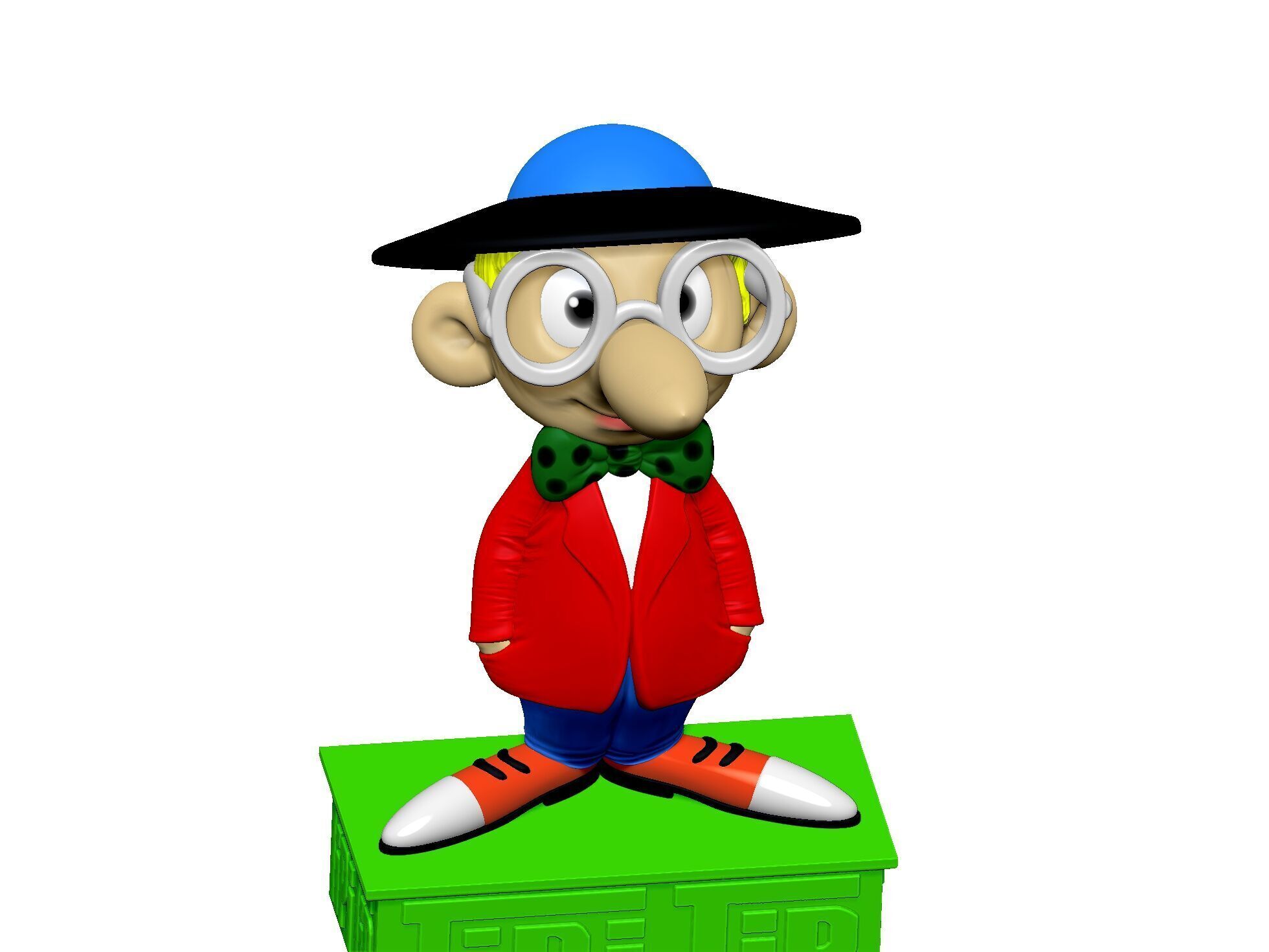 TipiTip 1974 for 3D printing STL 3D print model_4