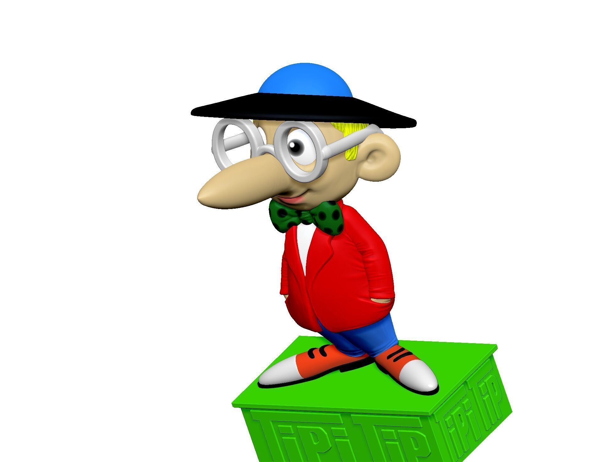 TipiTip 1974 for 3D printing STL 3D print model_5