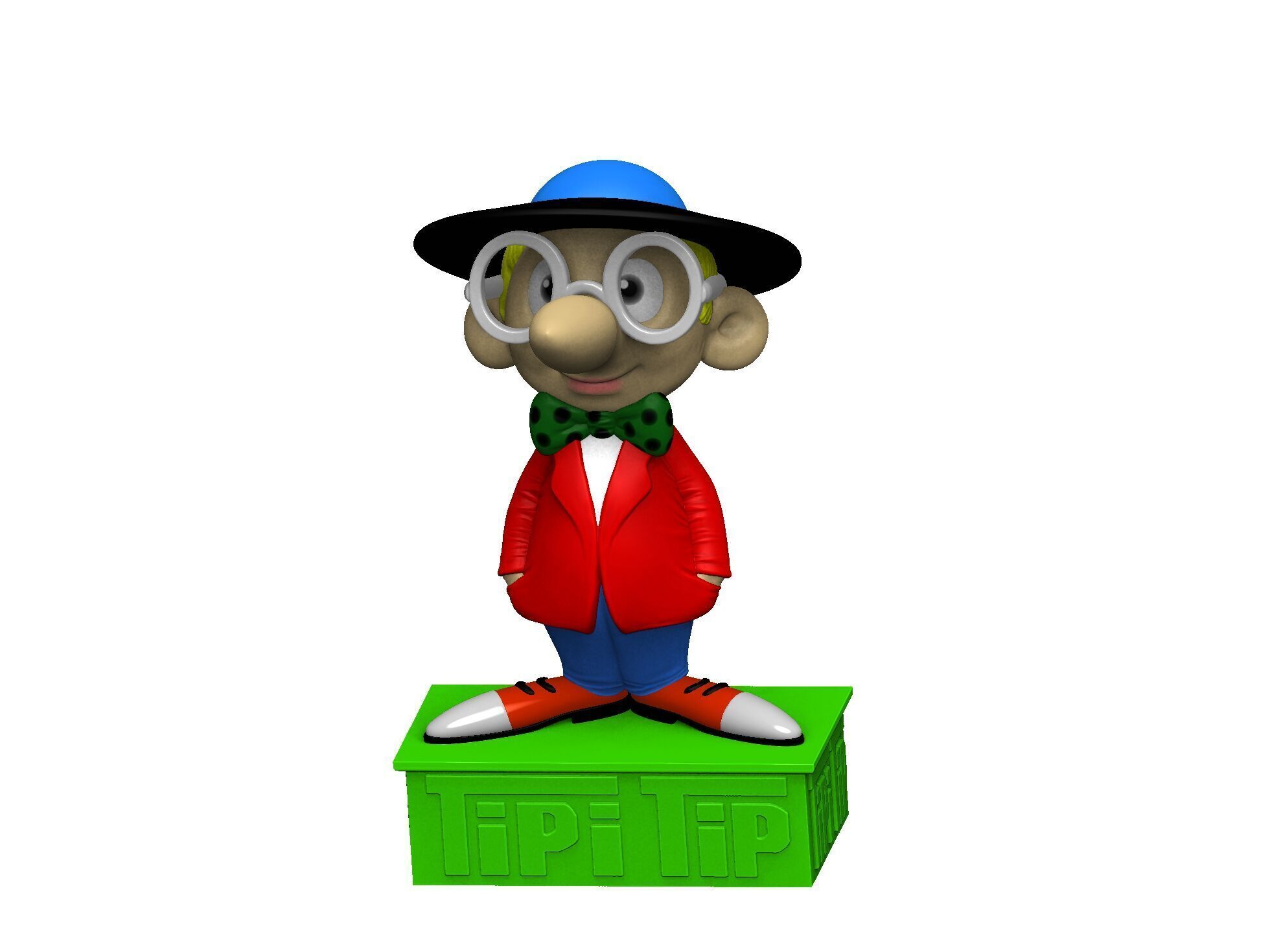 TipiTip 1974 for 3D printing STL 3D print model_1