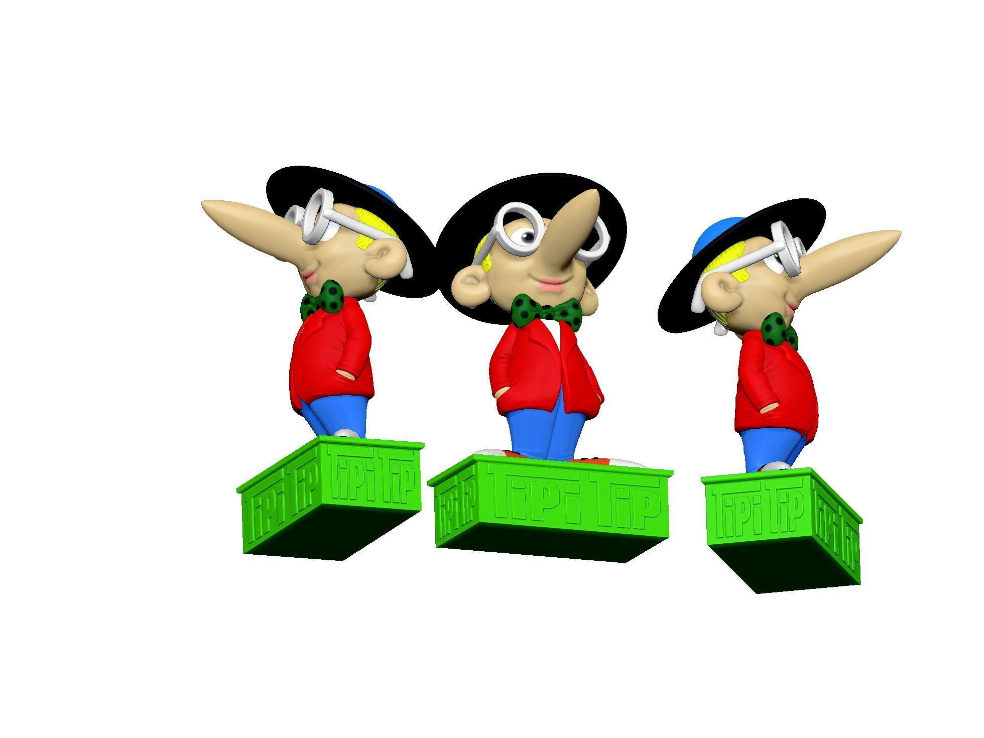 TipiTip 1974 for 3D printing STL 3D print model_19