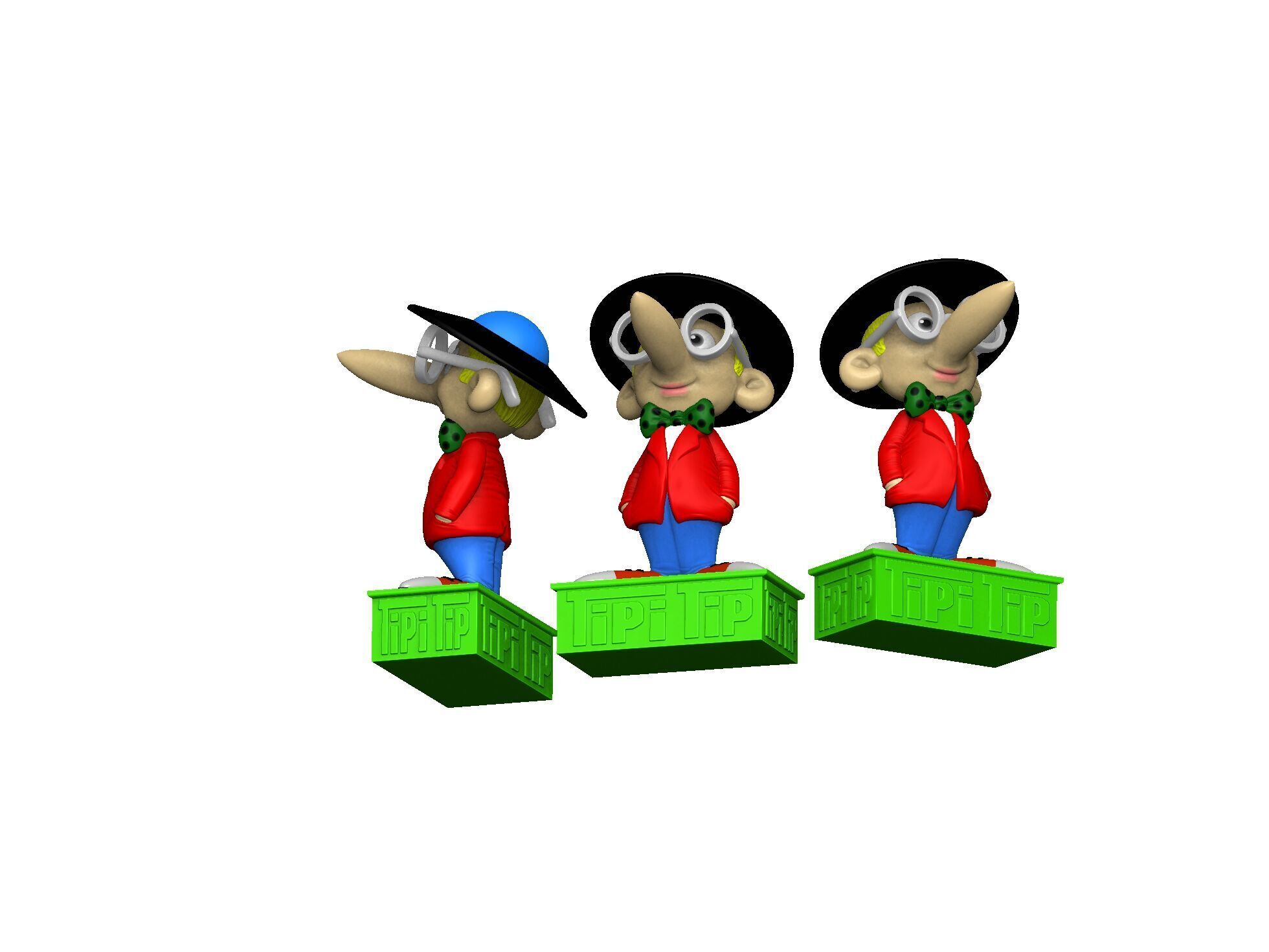 TipiTip 1974 for 3D printing STL 3D print model_17