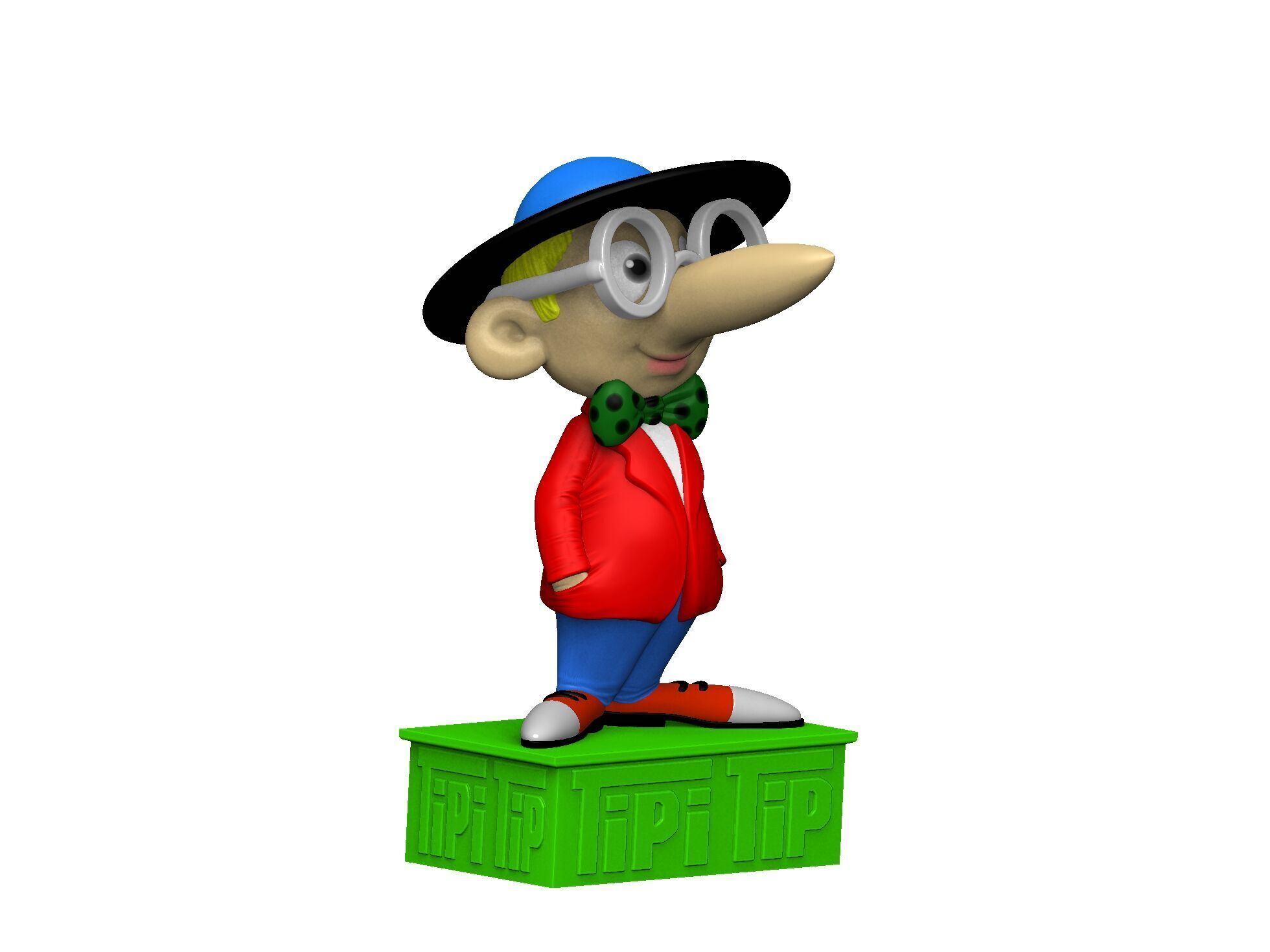 TipiTip 1974 for 3D printing STL 3D print model_2