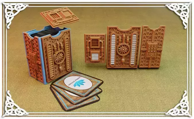 Sci-fi card holder