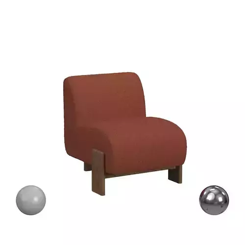 Chelsea Accent Chair Rust