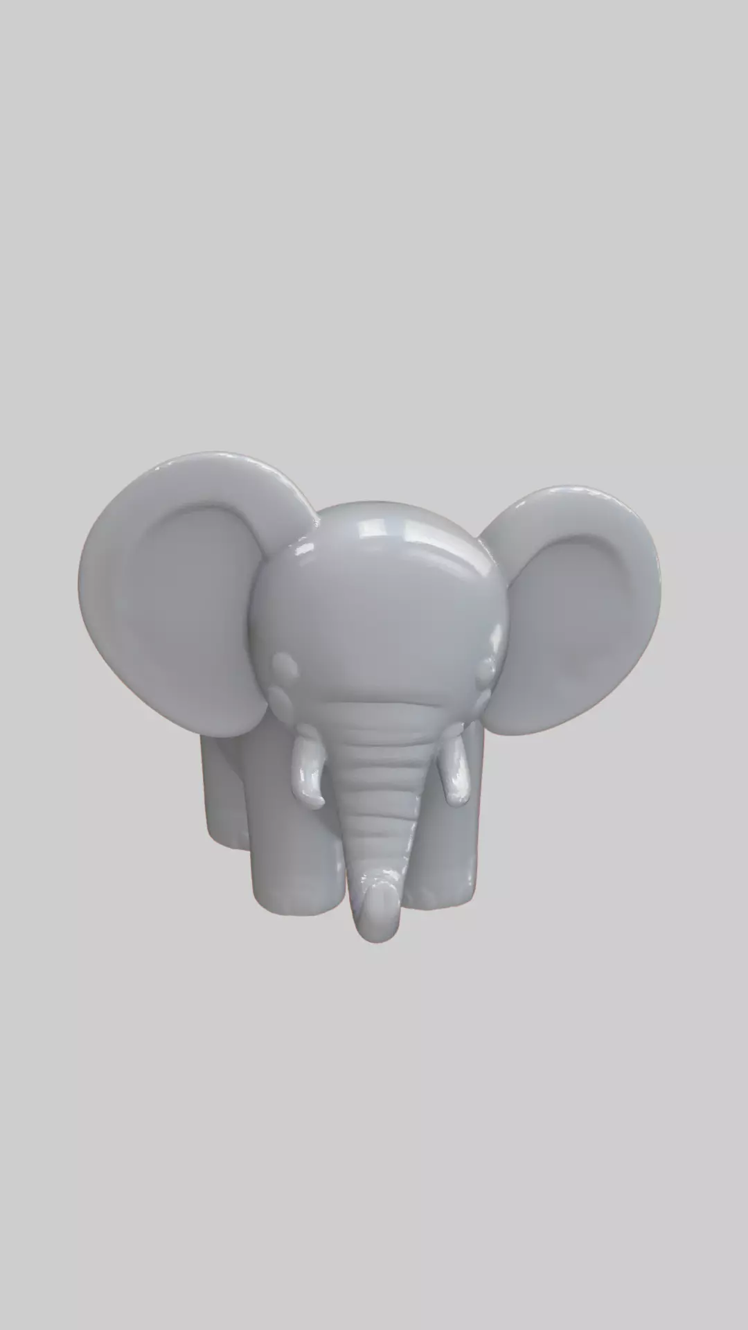 Elephant 3D Free Free 3D print model_0