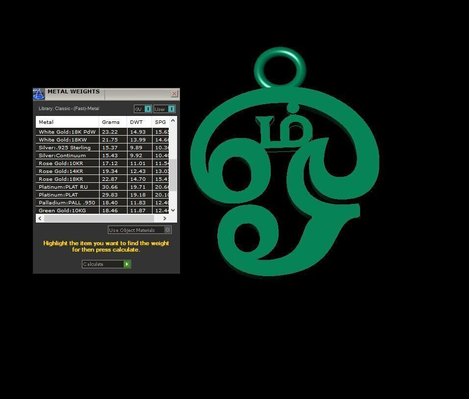 tamil omm  3D print model_6