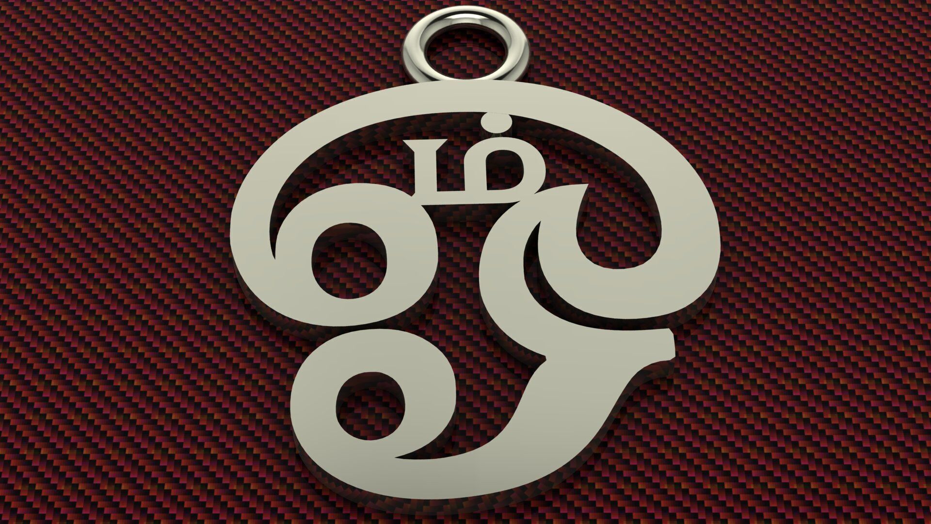 tamil omm  3D print model_1