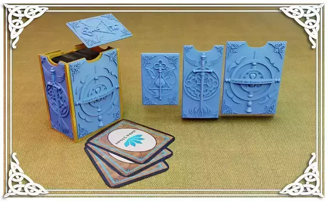 Wizard card holder