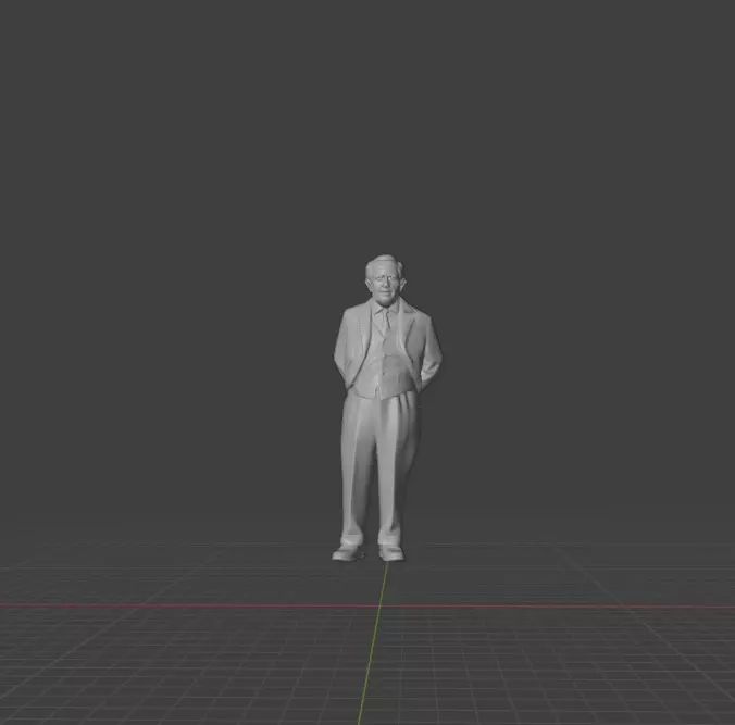 Jrr Tolkien 3D print model_0