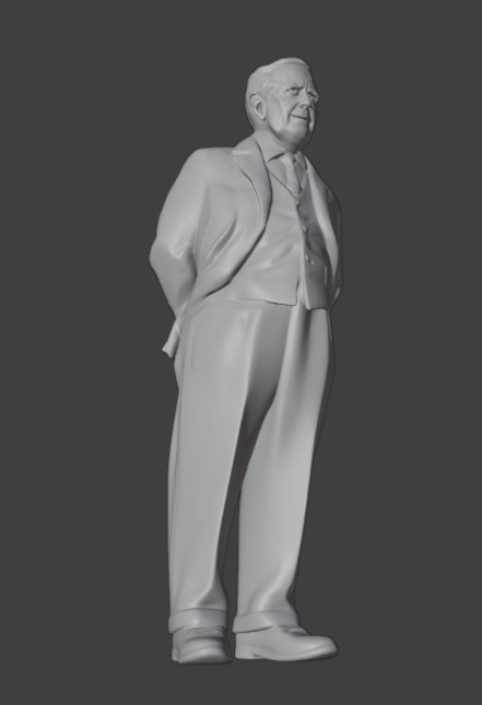 Jrr Tolkien 3D print model_13