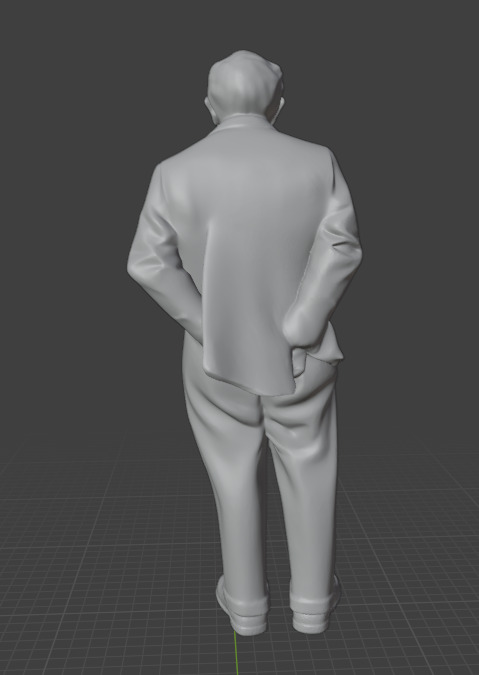 Jrr Tolkien 3D print model_7
