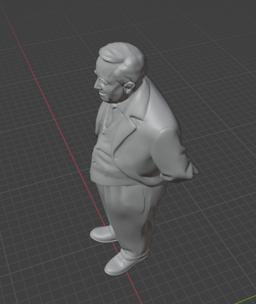 Jrr Tolkien 3D print model_3