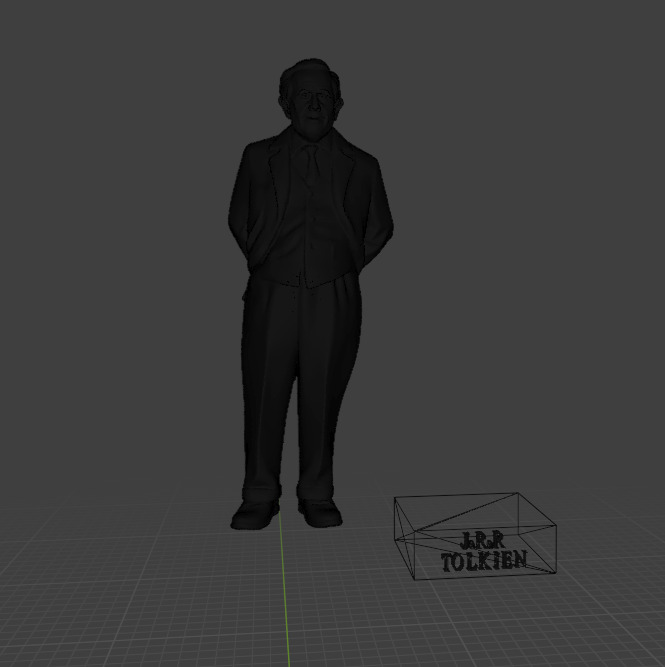 Jrr Tolkien 3D print model_27