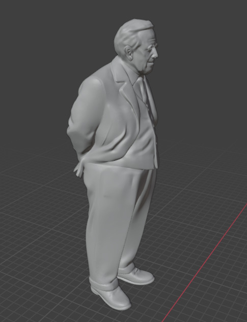 Jrr Tolkien 3D print model_11