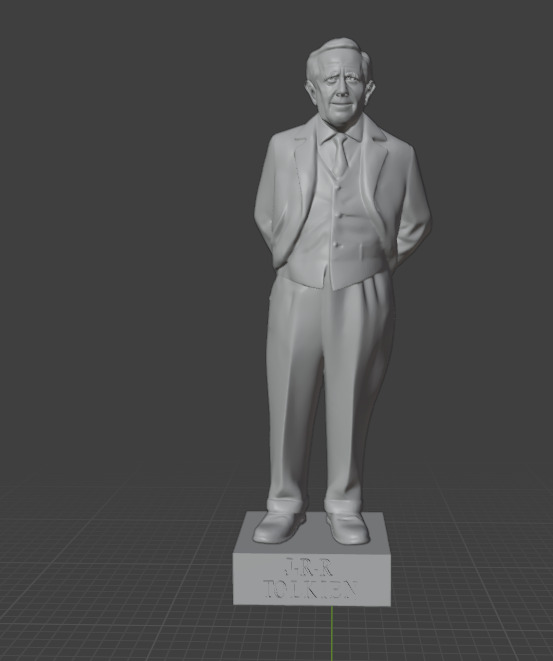 Jrr Tolkien 3D print model_23