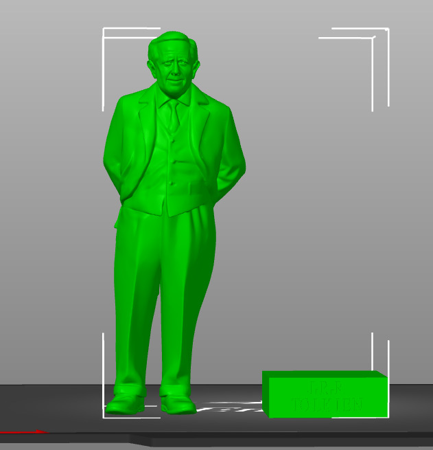 Jrr Tolkien 3D print model_28
