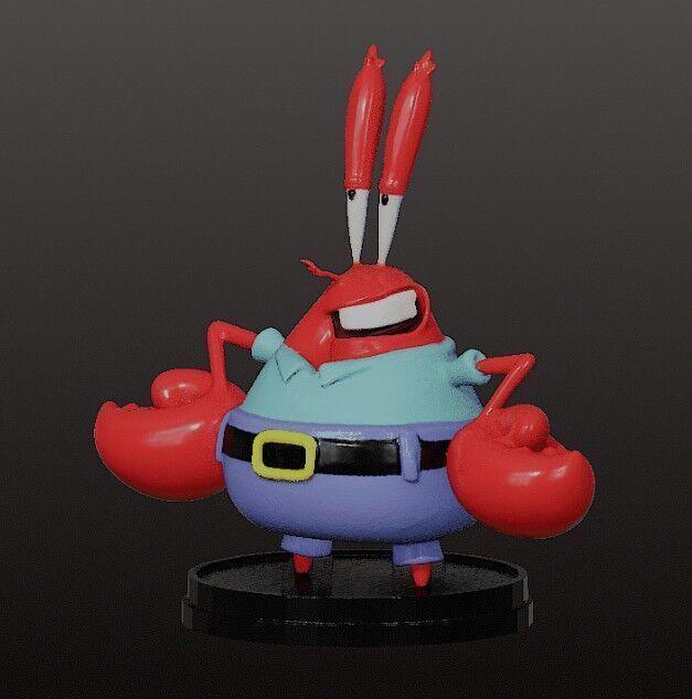 SPONGEBOB COLLECTION STL FILES AND Pre-support Lychee 3D print model_8
