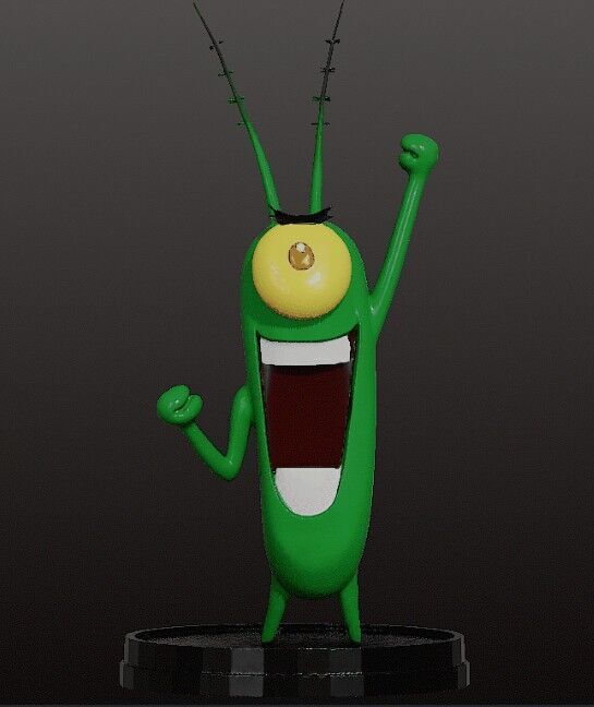 SPONGEBOB COLLECTION STL FILES AND Pre-support Lychee 3D print model_16