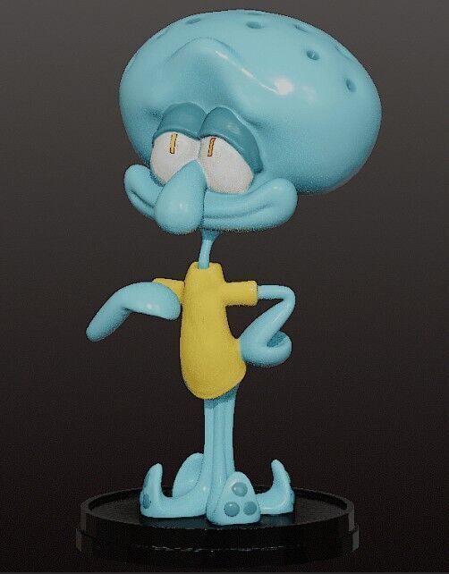 SPONGEBOB COLLECTION STL FILES AND Pre-support Lychee 3D print model_10