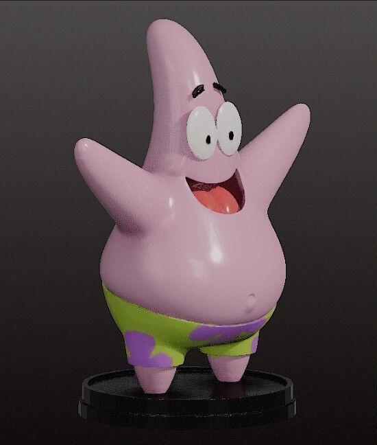 SPONGEBOB COLLECTION STL FILES AND Pre-support Lychee 3D print model_14