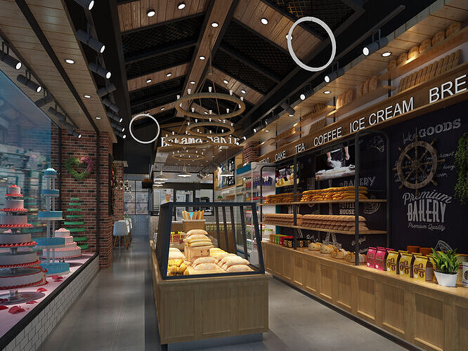 bakery 3D model