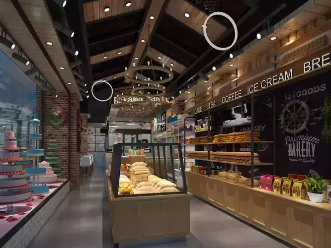 bakery 3D model