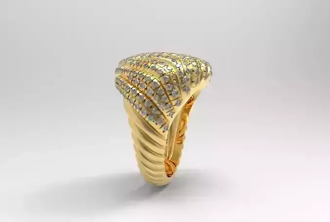 David Yurman Sculpted Ring 13mm