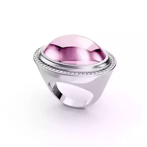 Rose Cabachon Ring