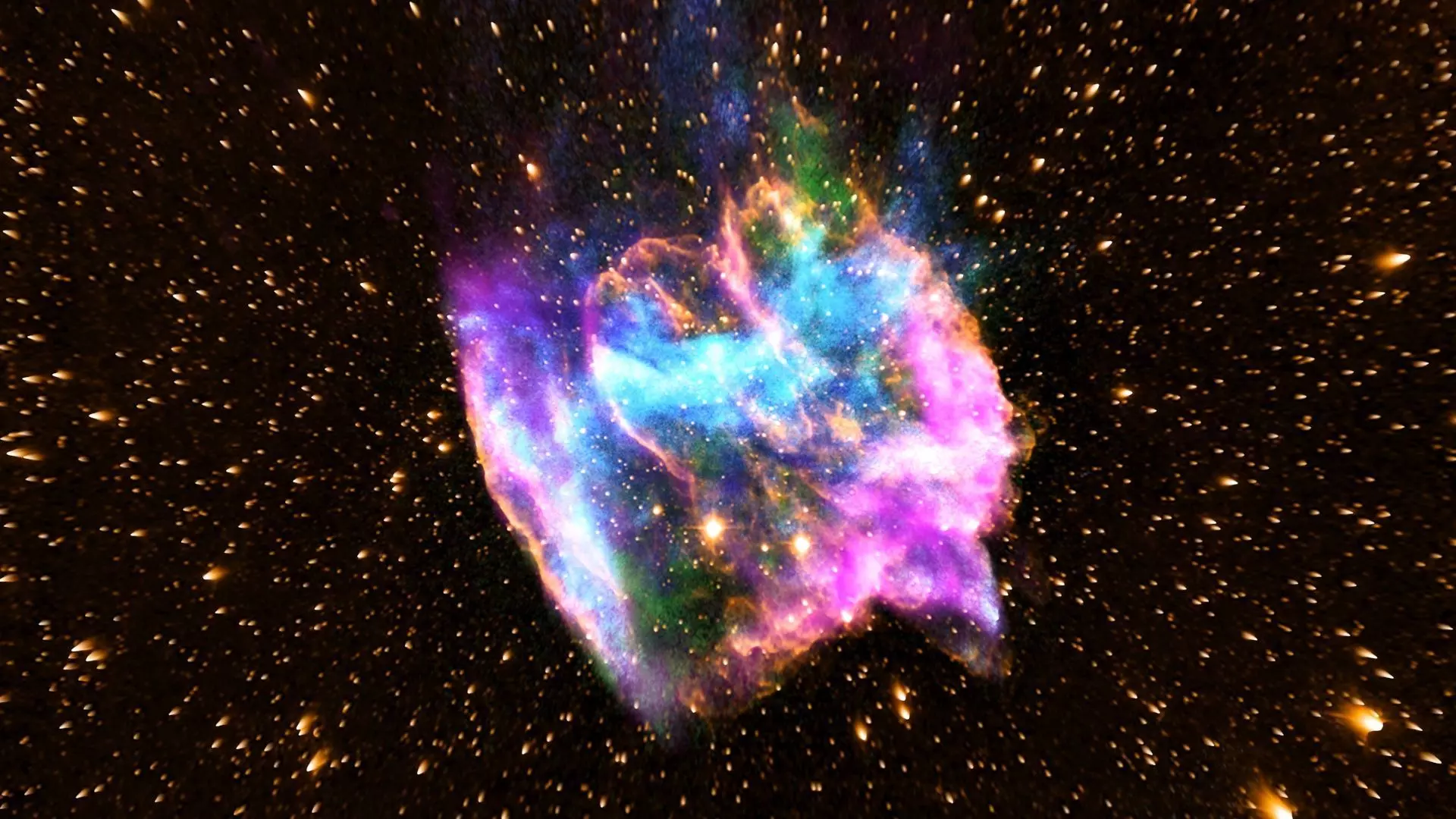 Supernova Explosion 3D model_0