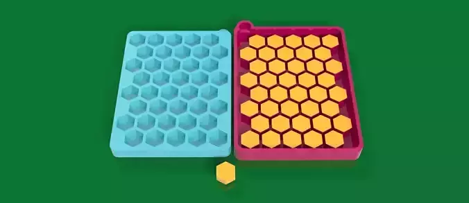 40 Cavity Hexagon Versatile Mold  Simple Scalable Efficient