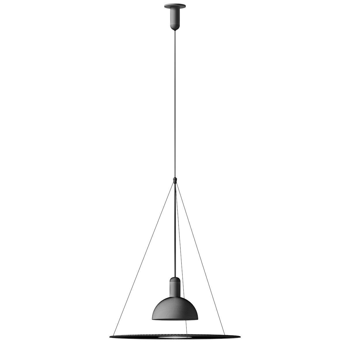 Flos FRISBI 3D model_3