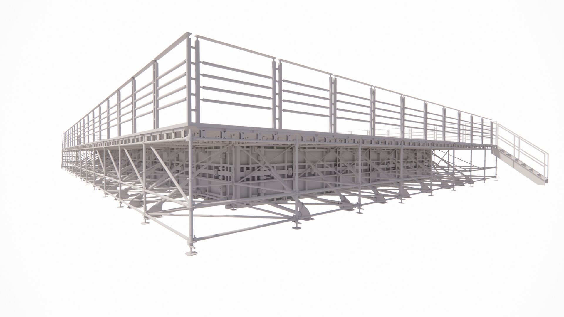 Swimming pool 3D model_19