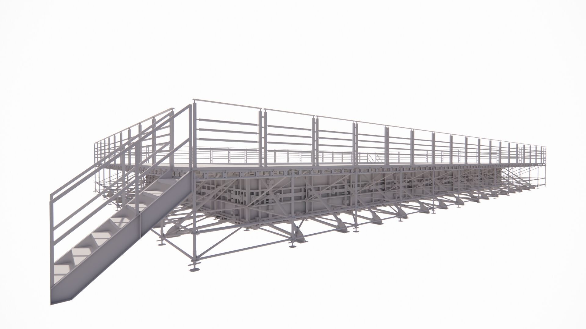 Swimming pool 3D model_20