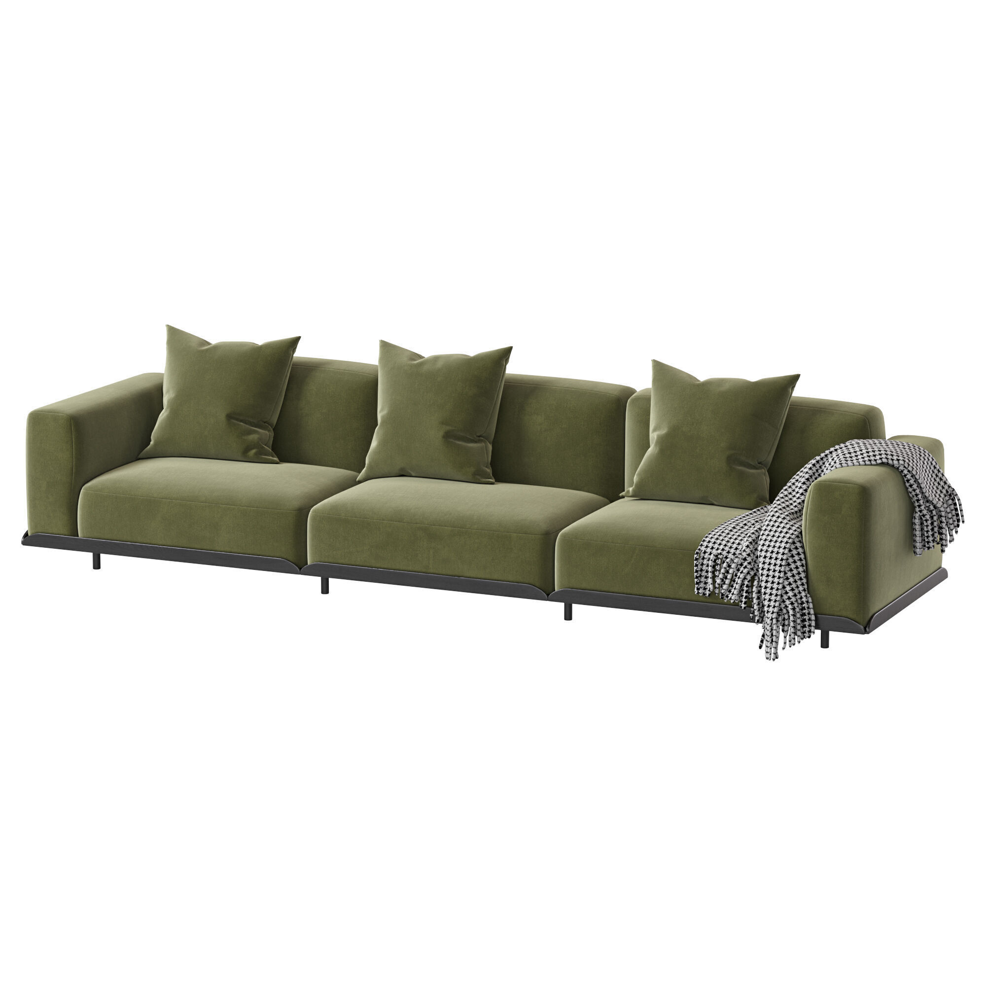 Arflex Claudine L Sofa 3D model_2