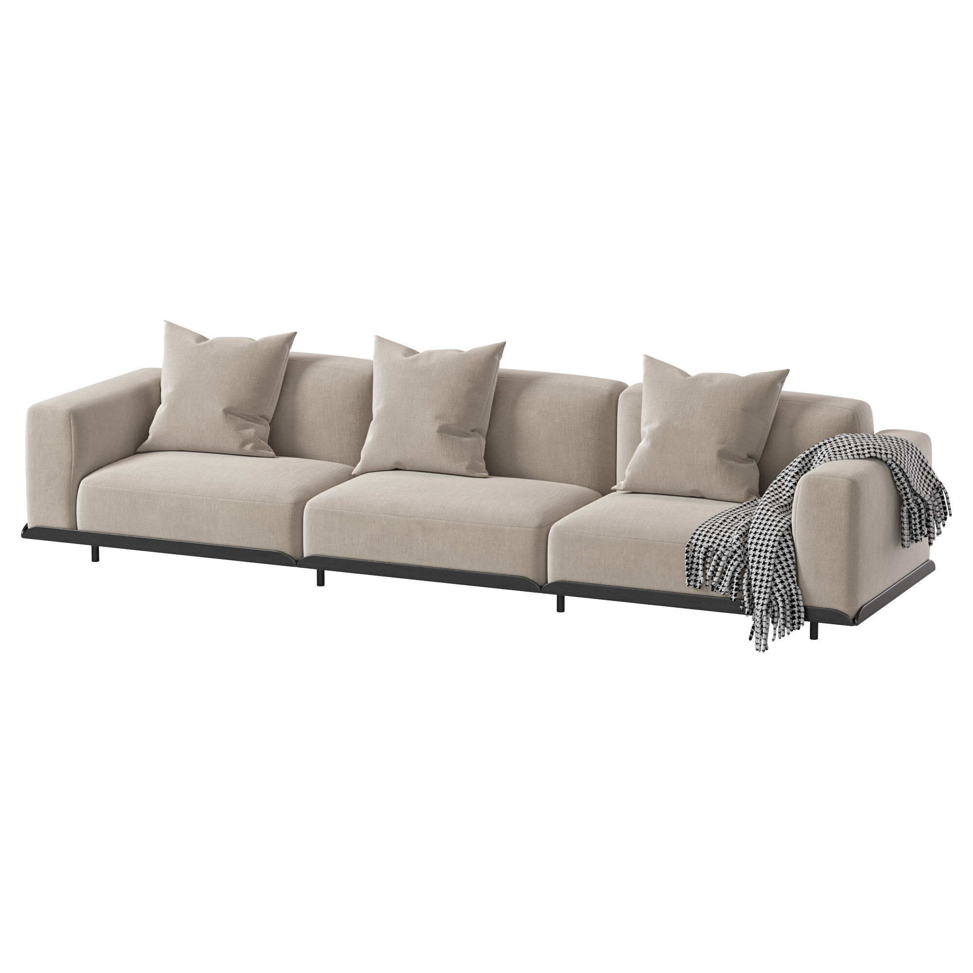 Arflex Claudine L Sofa 3D model_1