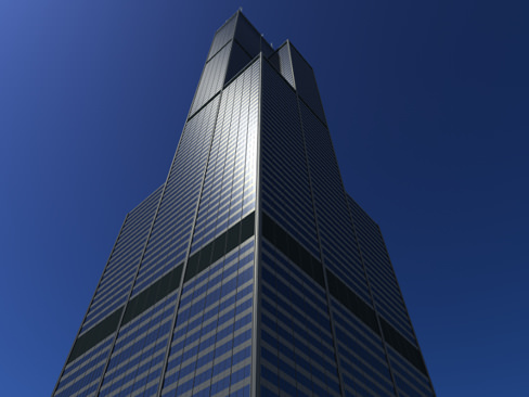Sears Tower 3D model_1