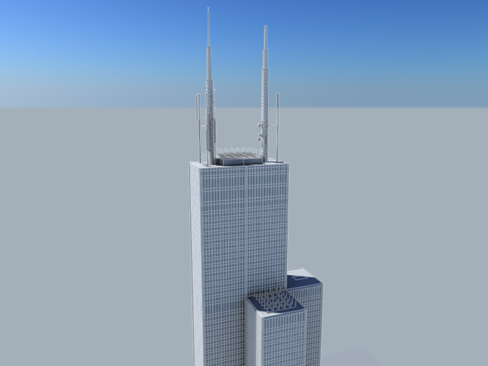 Sears Tower 3D model_10