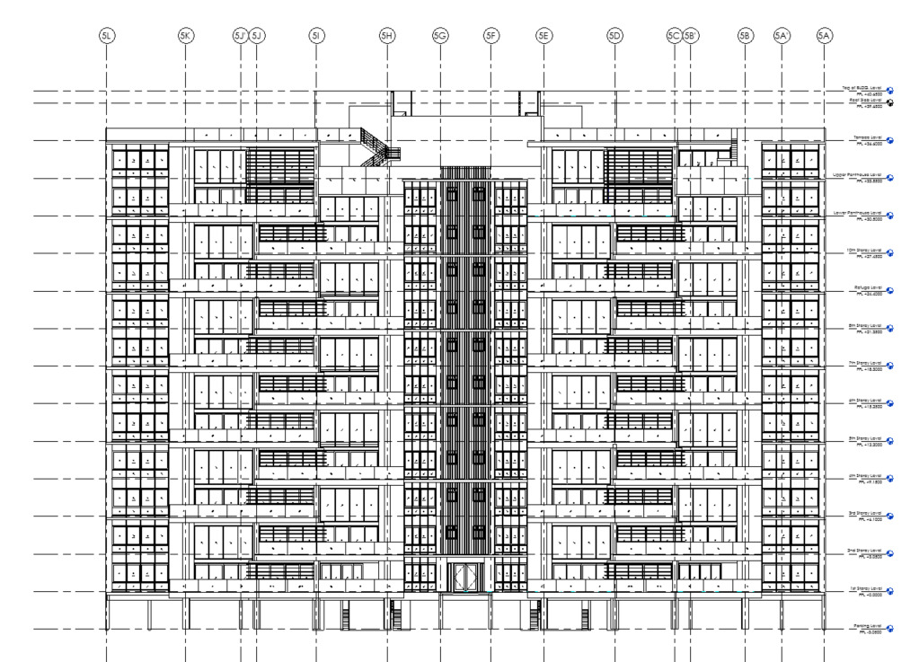 Revit Residential building 3D model Volume02 3D model 3D model_5