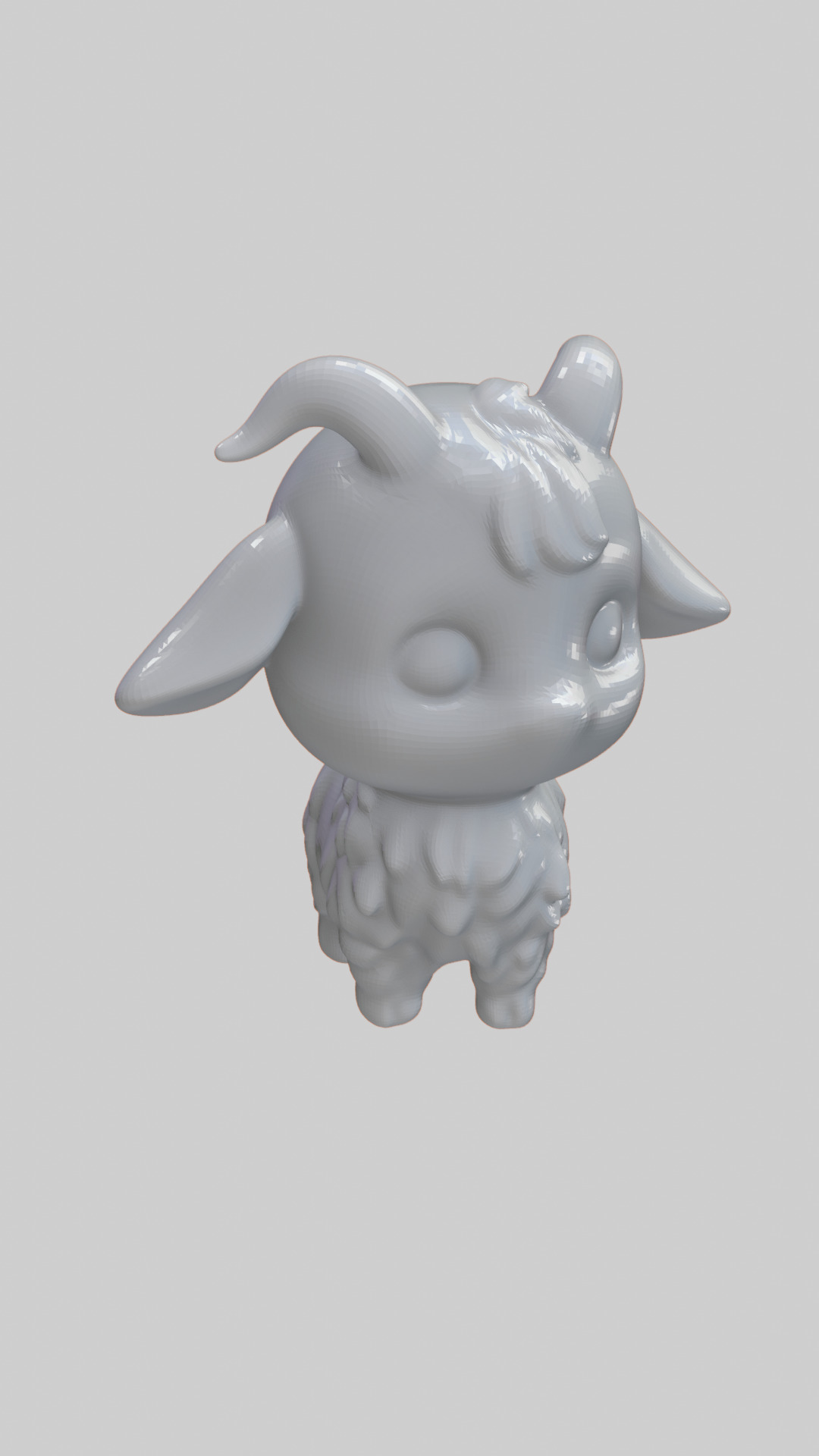Goat 3D Free Free 3D print model_1