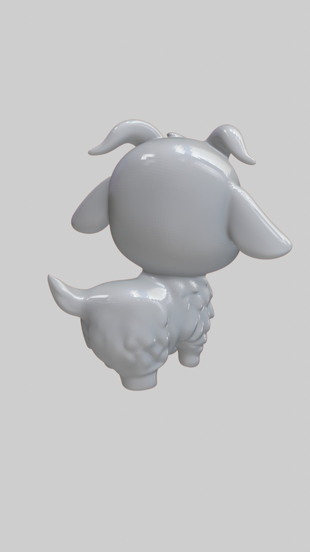 Goat 3D Free Free 3D print model_3