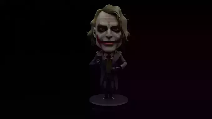 Joker 3D Model   High Quality STL for Printing and Collectibles