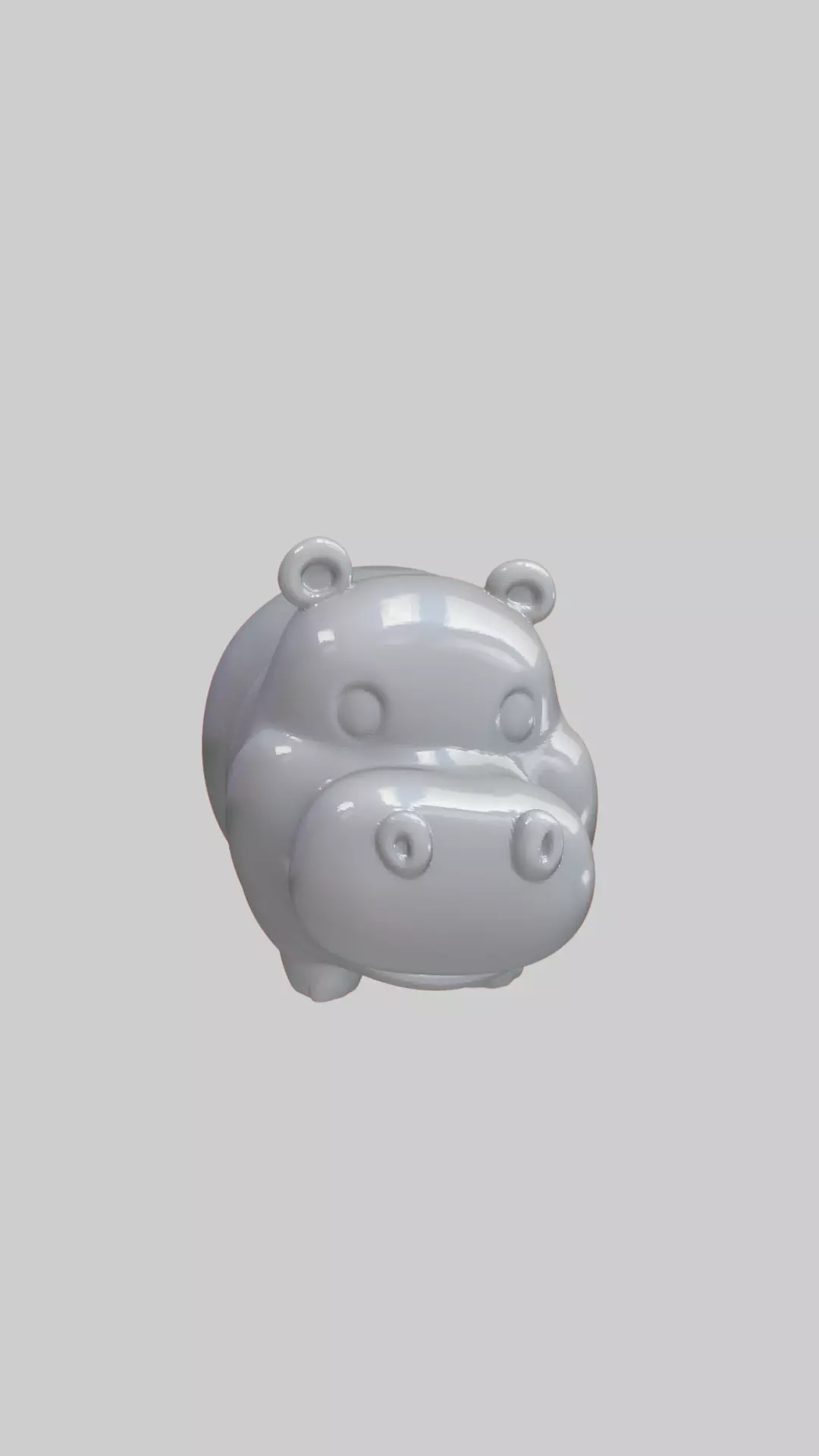 Hippo 3D Free Free 3D print model